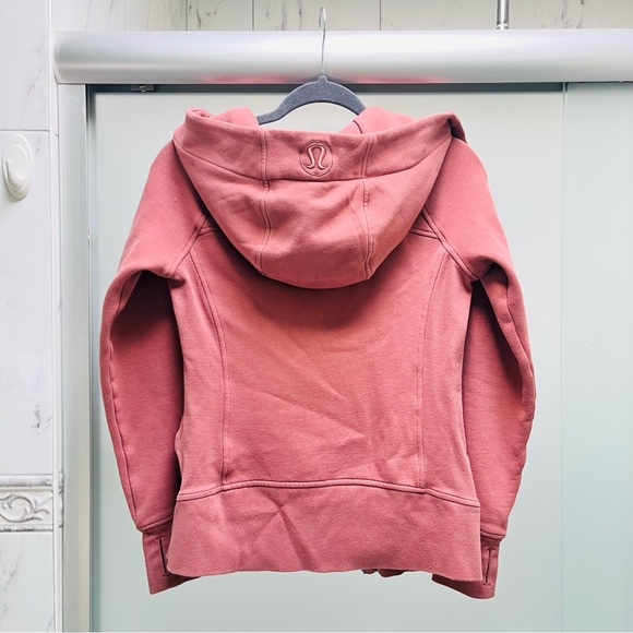 Lululemon Spiced Chai Scuba Hoodie Light Cotton Fleece - Picture 4 of 5